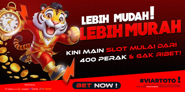 viartoto minimal bet slot 400 rupiah